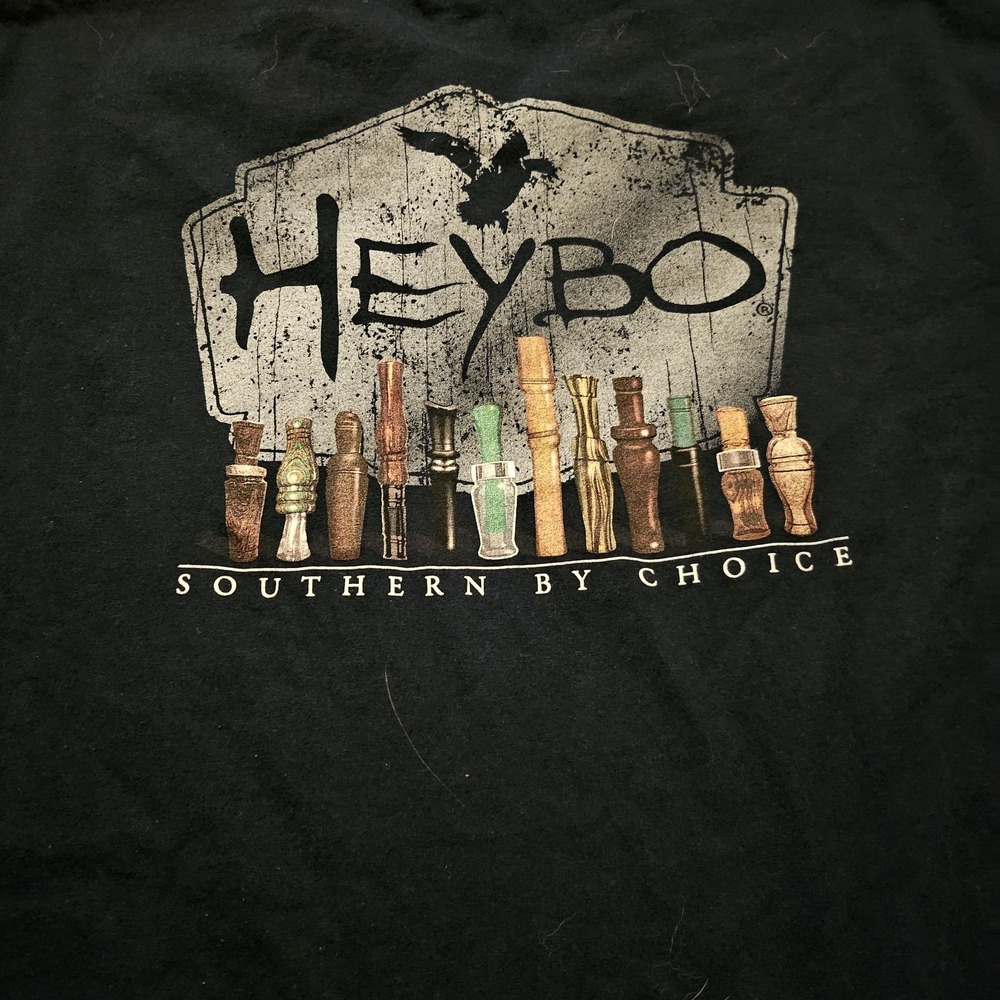 Heybo Southern By Choice Rare Duck Call Tshirt Mens XXXL. Duck Hunting Outdoor